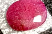 Beautiful 6.5ct pinkish Ruby with certificate
