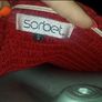 Sorbet beautiful mini halterneck red dress size S UK8 EUR36 Postage included Image 5
