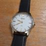 Telstar Watch, Quartz Movement, gold finish steel case, Stainless Steel Back. WR50 Image 2