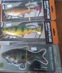 Savage Gear 4D Line Thru Pulse Tail Roach 18cm