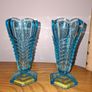 Pair Vintage Vases Image 5