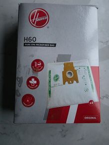 6 Hoover H60 pure epa bags