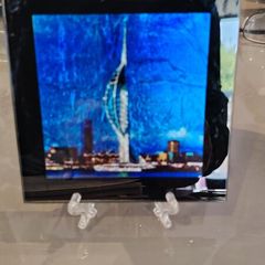 Glass coaster