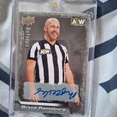 2022 AEW Upper Deck Trading Cards #94 Bryce Remsburg Base Auto