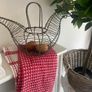 ShabbyChic French Style Egg basket ..but a fern inside would look fab too !! Image 2