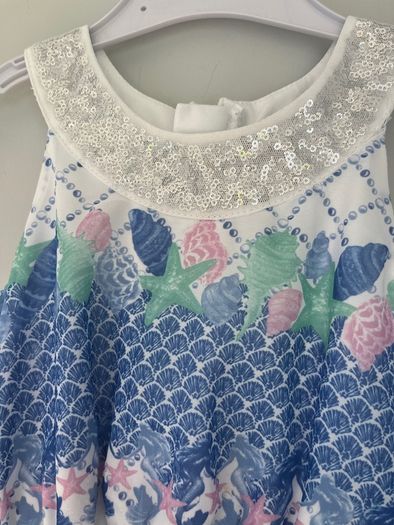 Tutu & Tambourines girls floral maxi dress with silver belt Age 3 EUC
