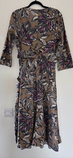 Max Mara floral printed midi dress