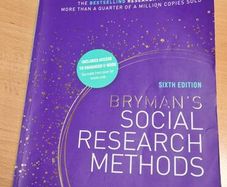 Bryman's Social Research, 6th edition