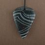 Vintage Carving Suliemani Natural Eye Agate Bead Pendant Image 5