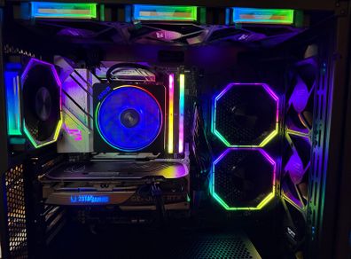 Freshly built gaming pc