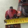 Set Of 3 Vintage African Mask Hand Made At Eastern Art Arcade One Is 8 Inches The Other A About 5 Inches Is Wall Deceore. Image 6