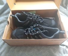 Steel toe work boots