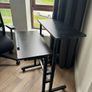 Sit Stand 2-level office Desk Image 2