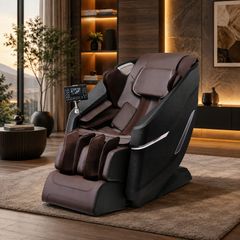 Full Body Massage Chair with Zero Gravity, Heat, Bluetooth and Touchscreen Control