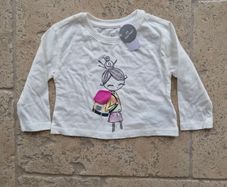 Baby girl long sleeve top