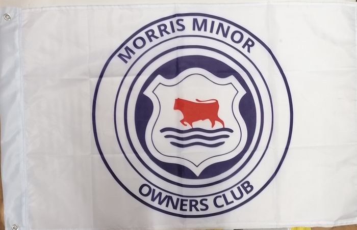 Morris Minor Owner Club Flag.