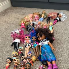 LOL and Barbie dolls