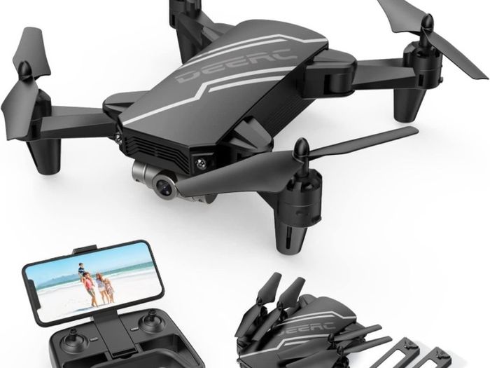 Mini Drone for Kids with 720P HD FPV Camera, Foldable RC Quarcopter for Boys Girls with Altitude Hold, Headless Mode, One Key Start, Tap Fly, Speed Adjustment, 3D Flips, 2 Modular Batteries (FREE POSTAGE)