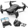 Mini Drone for Kids with 720P HD FPV Camera, Foldable RC Quarcopter for Boys Girls with Altitude Hold, Headless Mode, One Key Start, Tap Fly, Speed Adjustment, 3D Flips, 2 Modular Batteries (FREE POSTAGE) Image 2