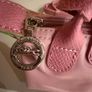 pink Longchamp Le Pliage mini top-handle bag with a detachable shoulder strap Image 5