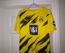 Borussia Dortmund 2020-21 Home Kit Authentic, Men's L