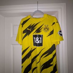 Borussia Dortmund 2020-21 Home Kit Authentic, Men's L