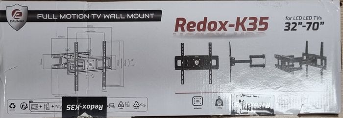 Tv Wall Mount Bracket Tilt Swivel 32"-70"