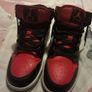 Jordans high top trainers unisex size 5 Image 4