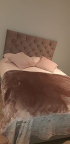 Button or diamond Velvet beds