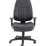 Avior 24-Hour Heavy Duty Leather Chair Black CH1101 Image 5