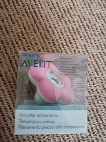 Brand New Pink Avent bath and bedroom thermometer