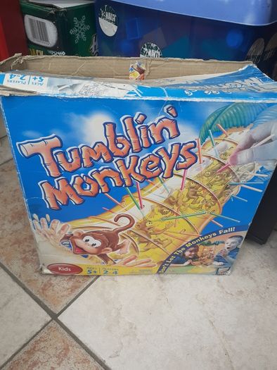 Tumbling monkeys