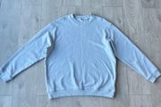 NEW Dunnes Stores Light Blue Relaxed Fit Sweatshirt Size L