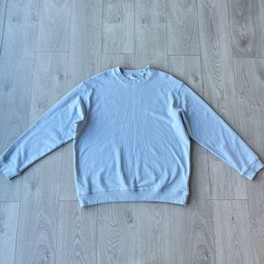 NEW Dunnes Stores Light Blue Relaxed Fit Sweatshirt Size L