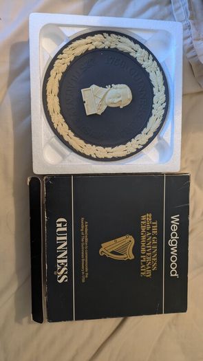 Guinness 225th Anniversary Wedgewood Plate