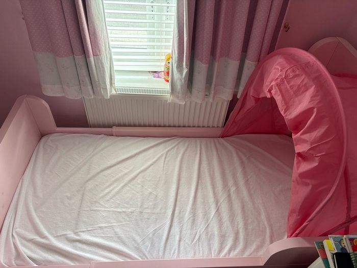 Pink Ikea Childrens Bed