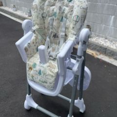 mamas &papas highchair & ingenuity booster seat