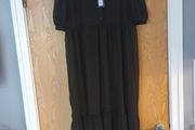Primark  Black Dress.  S.14/16.    B.N.W.T