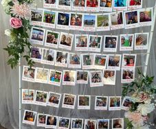 Crisp/Photo Wall for Wedding