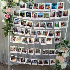 Crisp/Photo Wall for Wedding