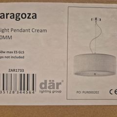 Zaragoza 3 Light Pendant 600MM