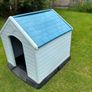 Large Plastic Dog Kennel Excellent Condition Image 4