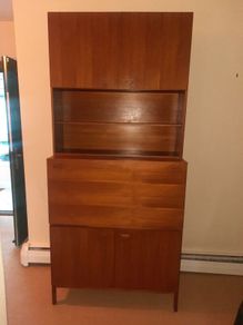 Mid Century storage and writing desk in beautiful condition
