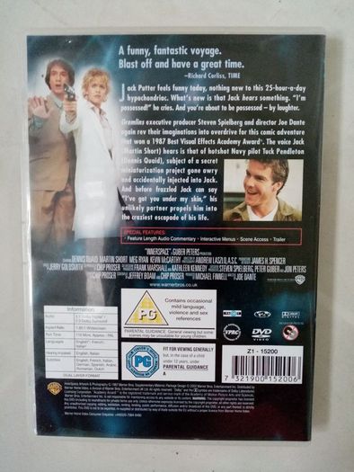 Inner Space DVD