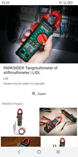 Multimeter clamp digital