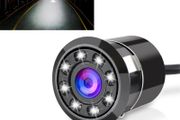 Waterproof Car Backup Camera HD Color CCD Rear View Camera 8 LED Night Vision 170 Degree Parking System