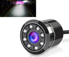 Waterproof Car Backup Camera HD Color CCD Rear View Camera 8 LED Night Vision 170 Degree Parking System