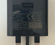 Original 15W Samsung Charger and Type C Cable