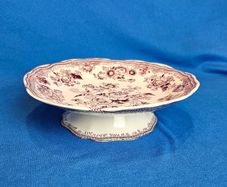Rare Mason's Ironstone  Fruit Basket Stand ,  Cake Stand