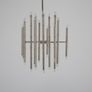 Contemporary Chrome Chandelier Model Meurice by Jonathan Adler, United Kingdom, 2000s. Image 5